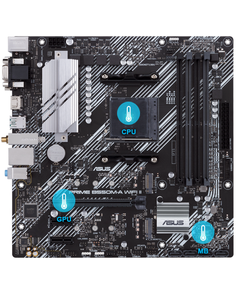 PRIME B550M-A WIFI II｜Motherboards｜ASUS USA