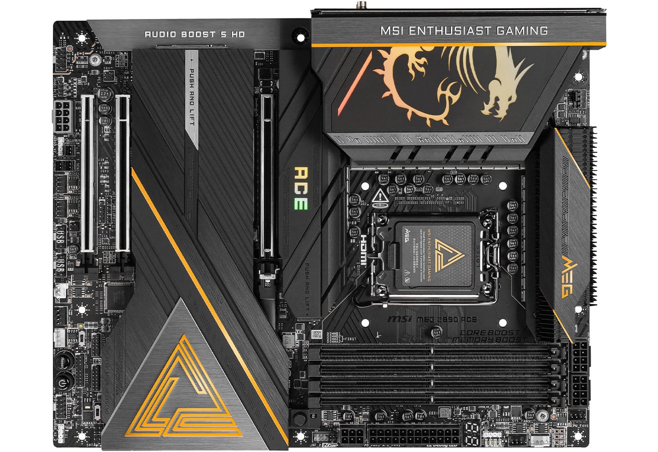 MEG Z890 ACE | MSI マザーボード Intel Z890チップセット | 株式会社