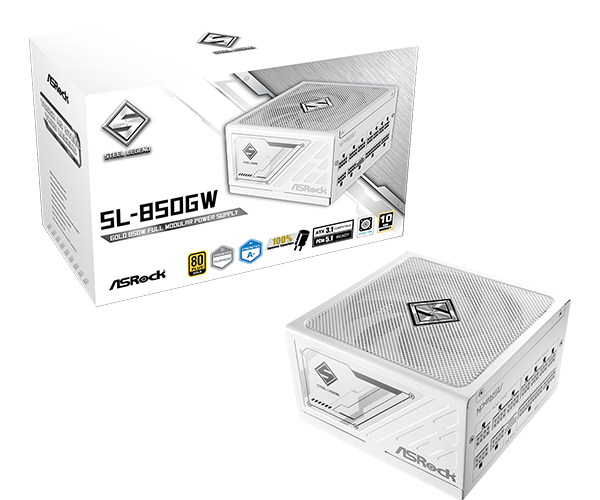ASRock Steel Legend SL-850G 850W 電源 PC電源 Steel Legend 850w ブラック SL-850G [850W /ATX /Cybenetics