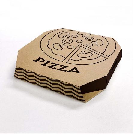 AOEQ-PB-010-date｜オリジナル八角ピザボックス 10インチ クラフト