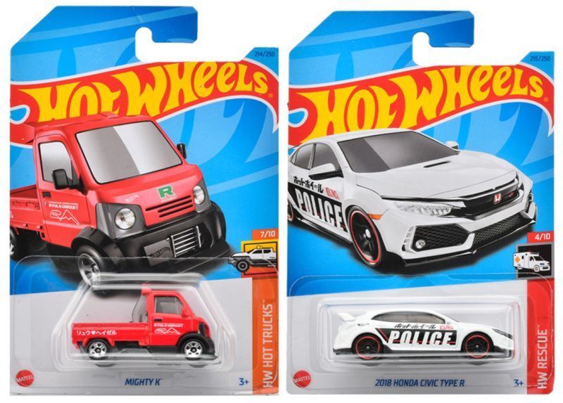 仮予約】PRE-ORDER - 【 HOT WHEELS ベーシック 日本車5種セット(国内