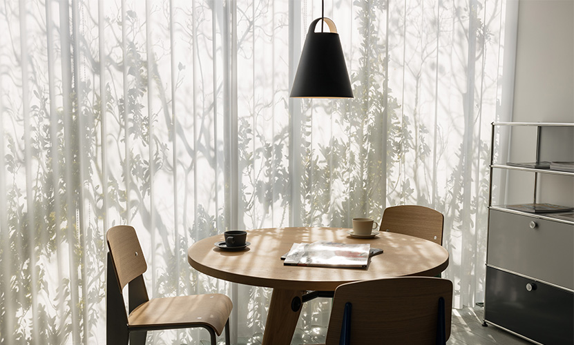 無駄を極限まで削ぎ落としたシンプルな佇まい ルイスポールセン社