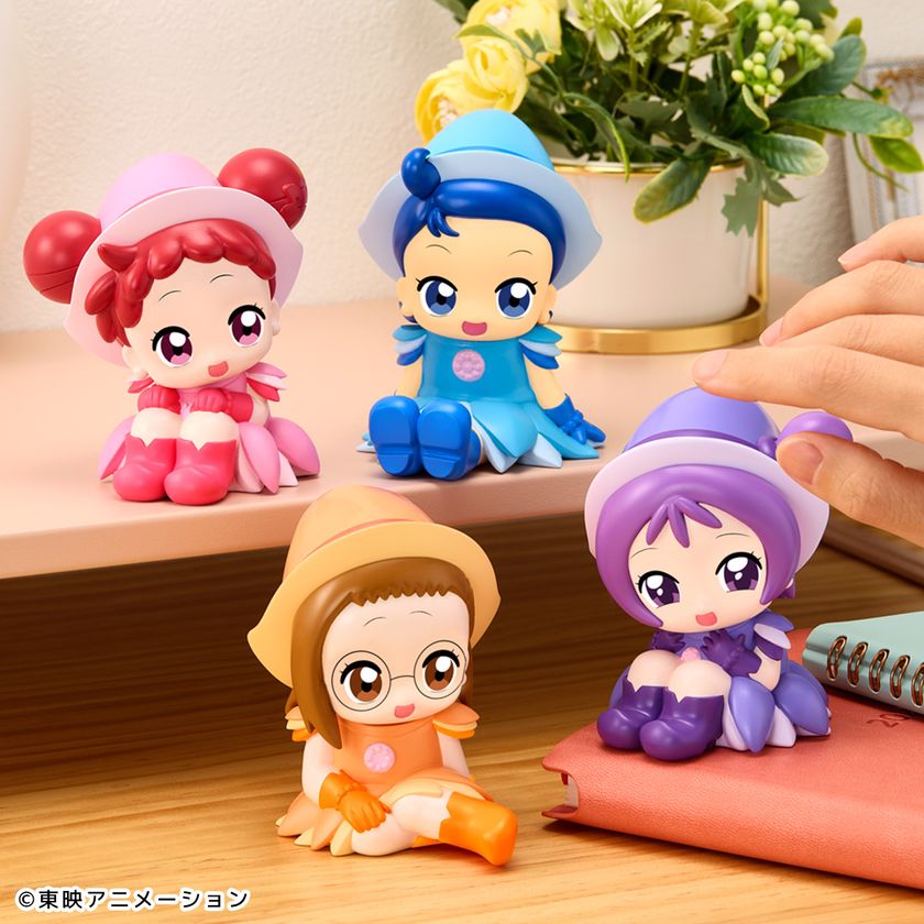 なでなでするとお話してくれる、 『おジャ魔女どれみ』のPVC製の