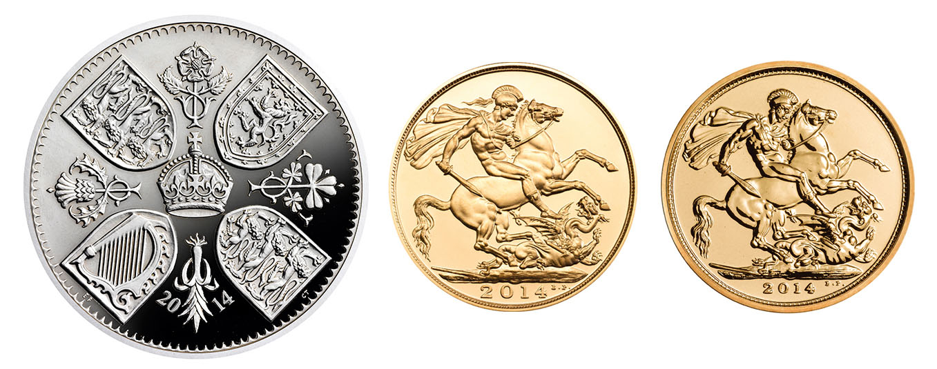 2013年ジョージ王子洗礼記念10ポンド銀貨