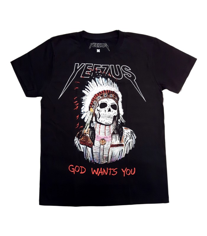 KANYE WEST YEEZUS GOD WANTS YOU CHIEF S/S TEE