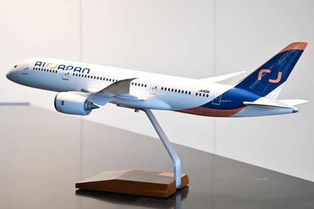 AirJapan、初号機はJA803Aに 全6機がANA機改修