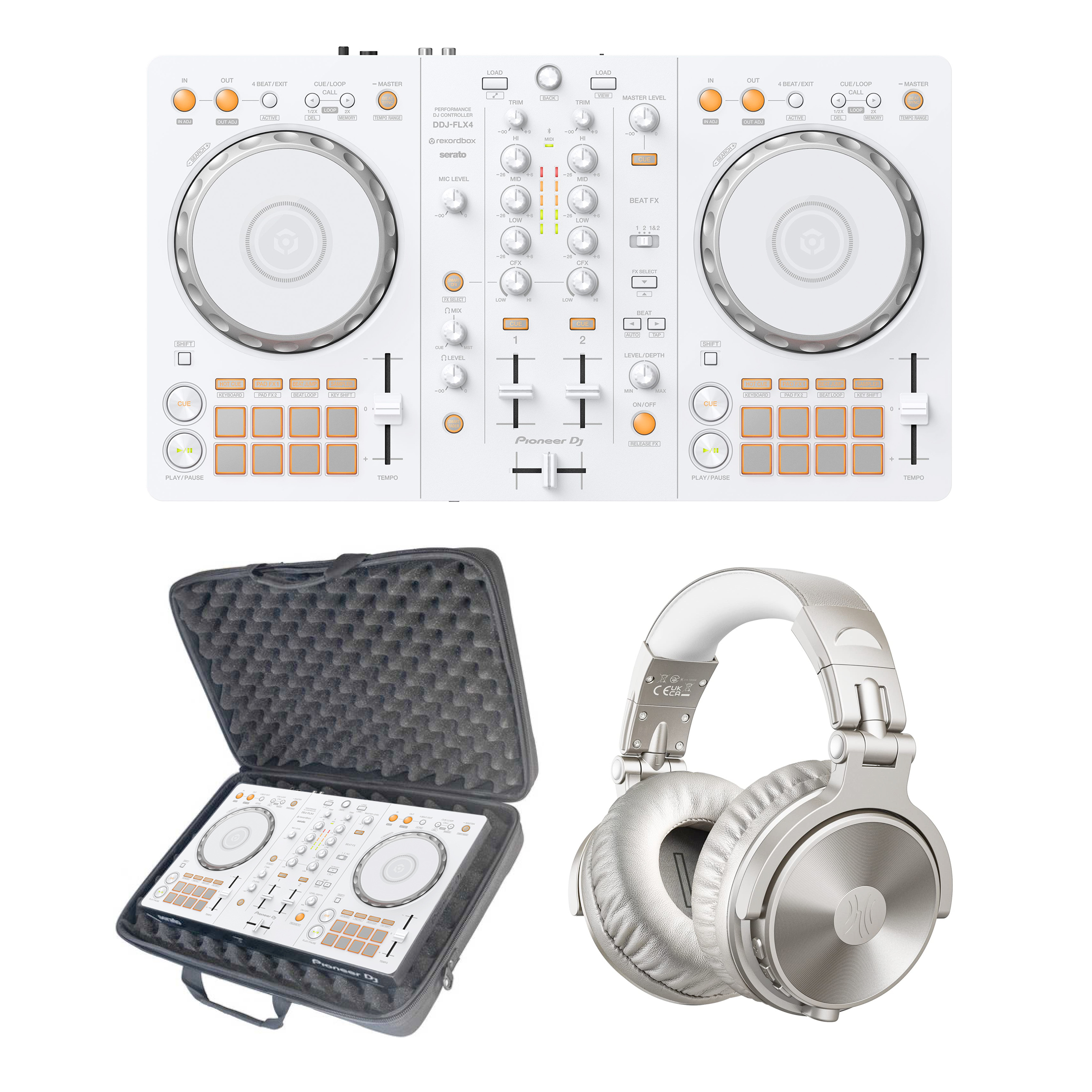 DDJ-FLX4 ケーブル＋箱付き 旧パソコン・新パソコン対応ケーブルセット