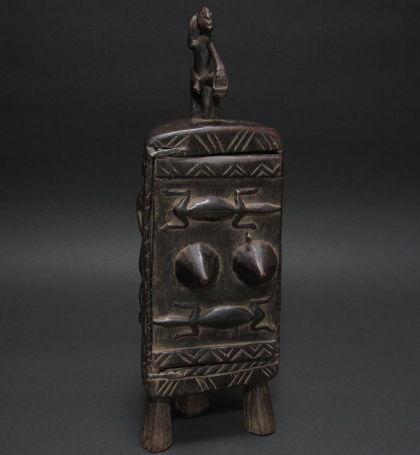 ドゴン族 薬箱 アフリカンアート 木製彫刻 アフリカ マリ共和国 ドゴン