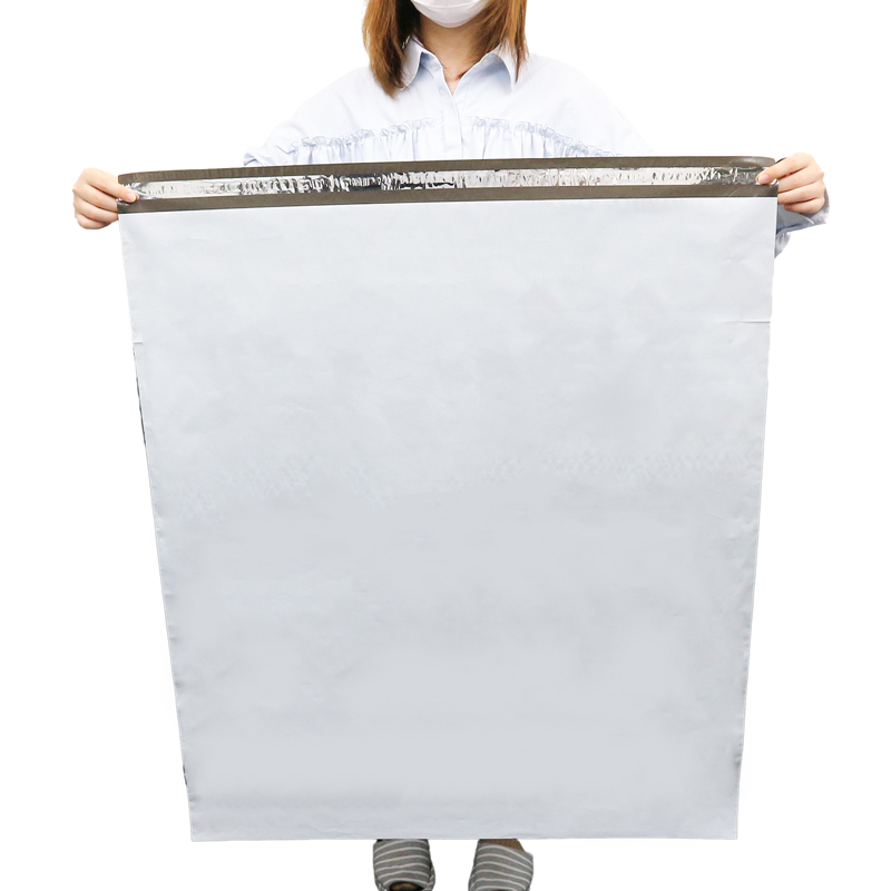宅配ビニール袋 超大型 80-90サイズ 白 800x900+50mm #60｜宅配