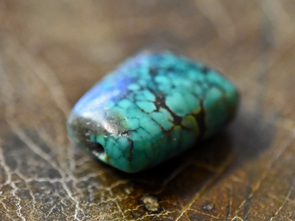 売れ筋 し*ー様 チベタンターコイズ K18ペンダントトップ④ チベット