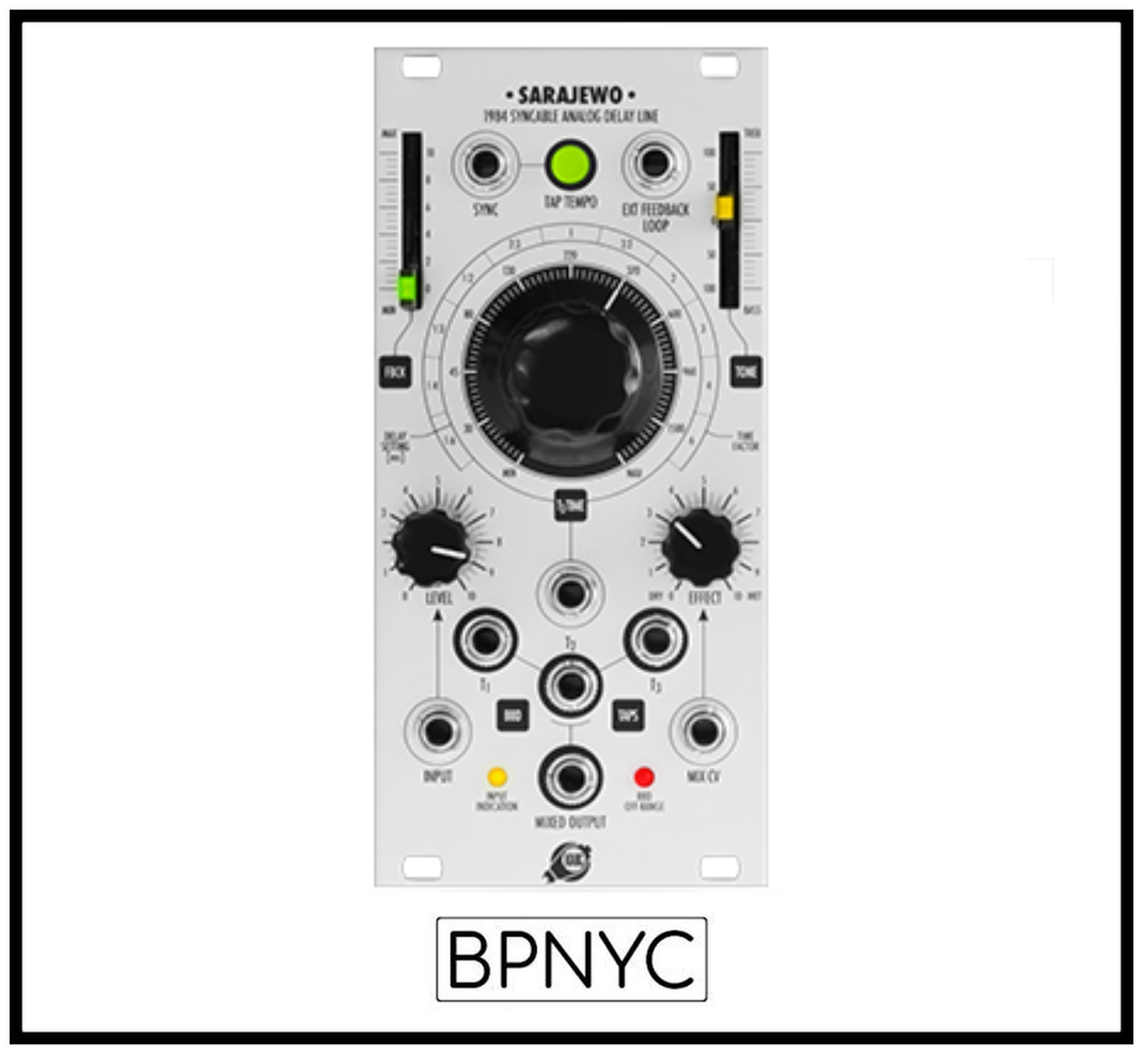 モジュラー/ユーロラック ディレイ Xaoc Devices Sarajewo