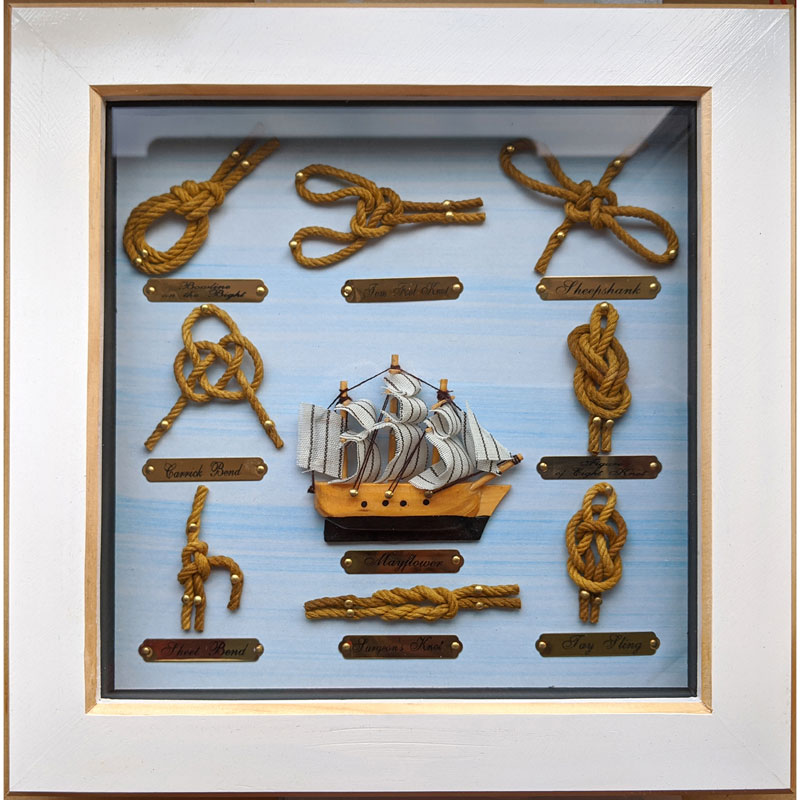 ノットボード ロープノット ロープノット額 マリン壁飾り ロープノット