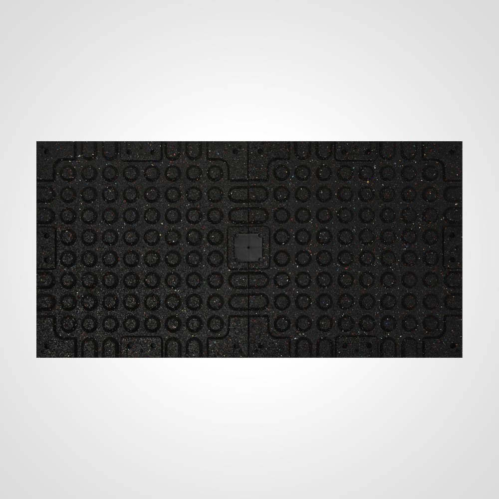 ラバーマット（2cm厚 50cm×50cm）｜BODYMAKER（ボディ