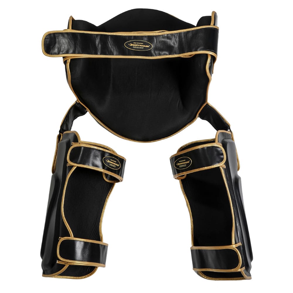 スパーリングプロテクターEX3点セット ブラック×ゴールド KP085BKGO