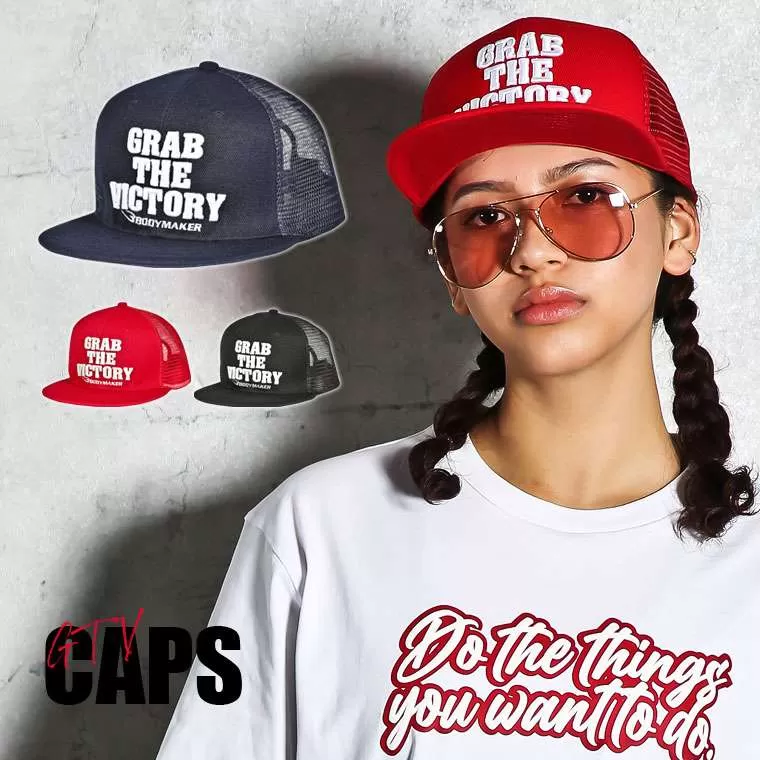 GTV メッシュキャップ ブラック AC083BK｜BODYMAKER（ボディメーカー）