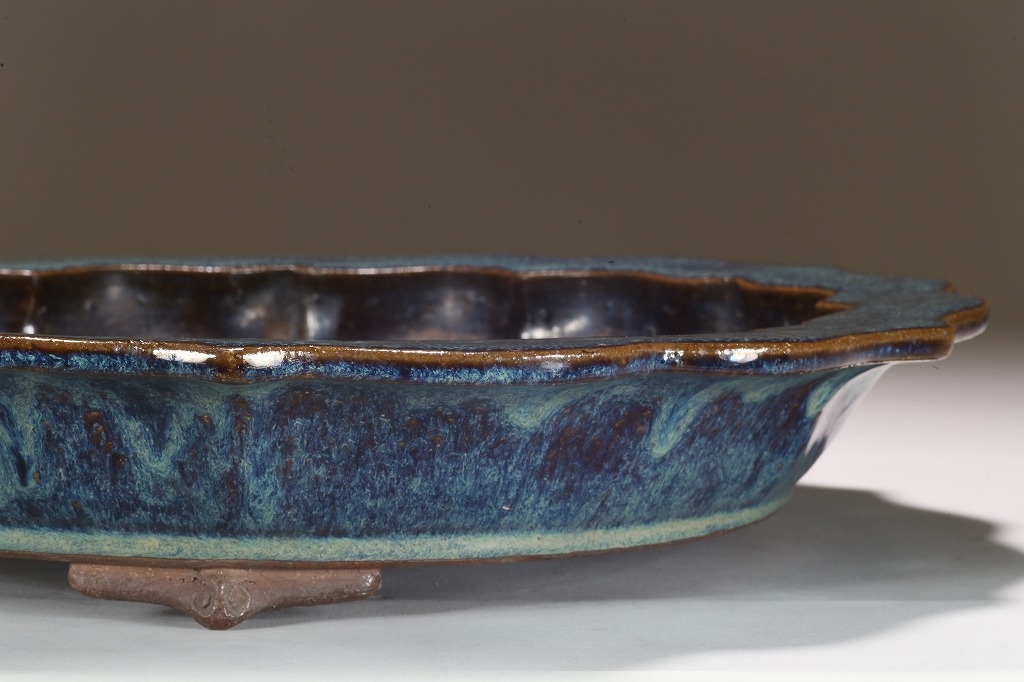 海鼠古鏡型水盤（葛明祥） | 雨竹亭オンラインショップ