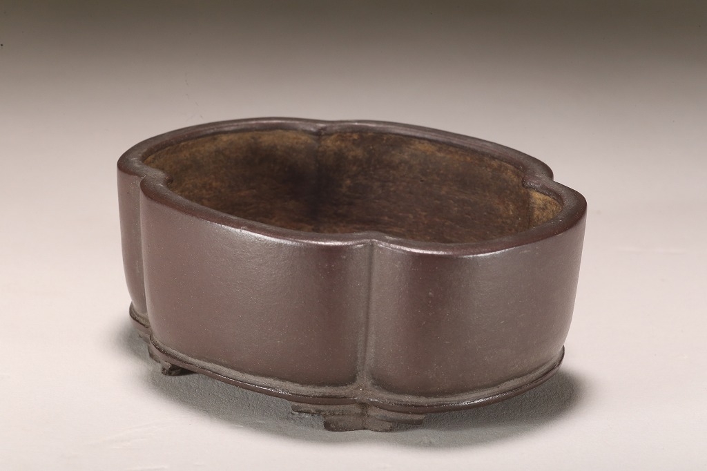 美品1970年頃◇東京植松陶翠『陶翠』ネズ/リヒ 長角 中