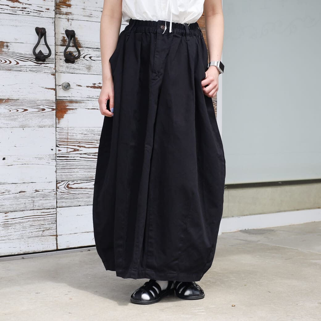 HARVESTY ハーベスティ サーカススカート チノクロス｜BORN FREE