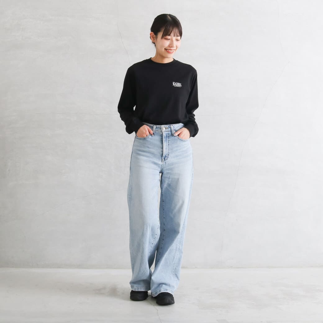 FACT Girl ロングスリーブ Tシャツ Mサイズ FACT Girl ロングスリーブ