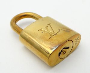 AA827 ルイヴィトン ダイヤル式 パドロック 鍵 南京錠 カデナ 超美品