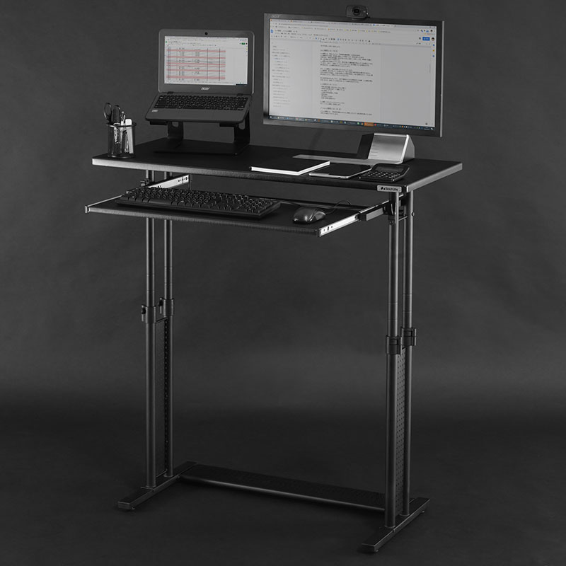 バウヒュッテ デスク BHD-700K-BK カドデスク BHD-700K | Bauhütte®