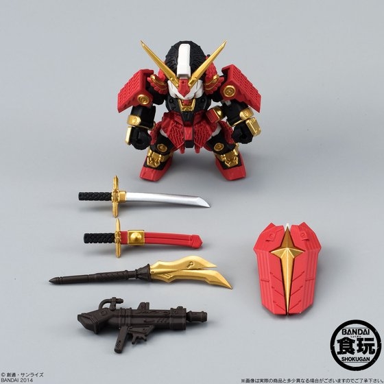 FW GUNDAM CONVERGE EX05 武者頑駄無｜発売日：2015年5月19日