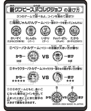 新ワンピースベリーコレクション｜バンダイキャンディトイ