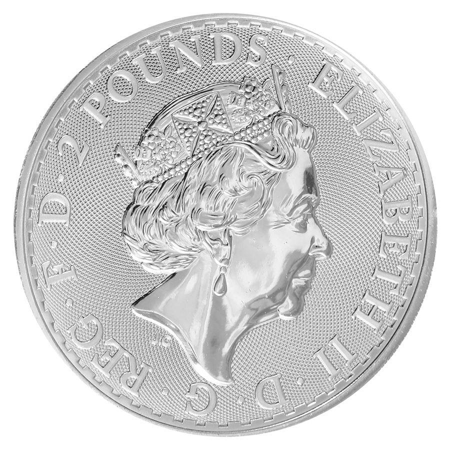 1 oz Silver Coin Britannia Oriental Border, 2018 BU