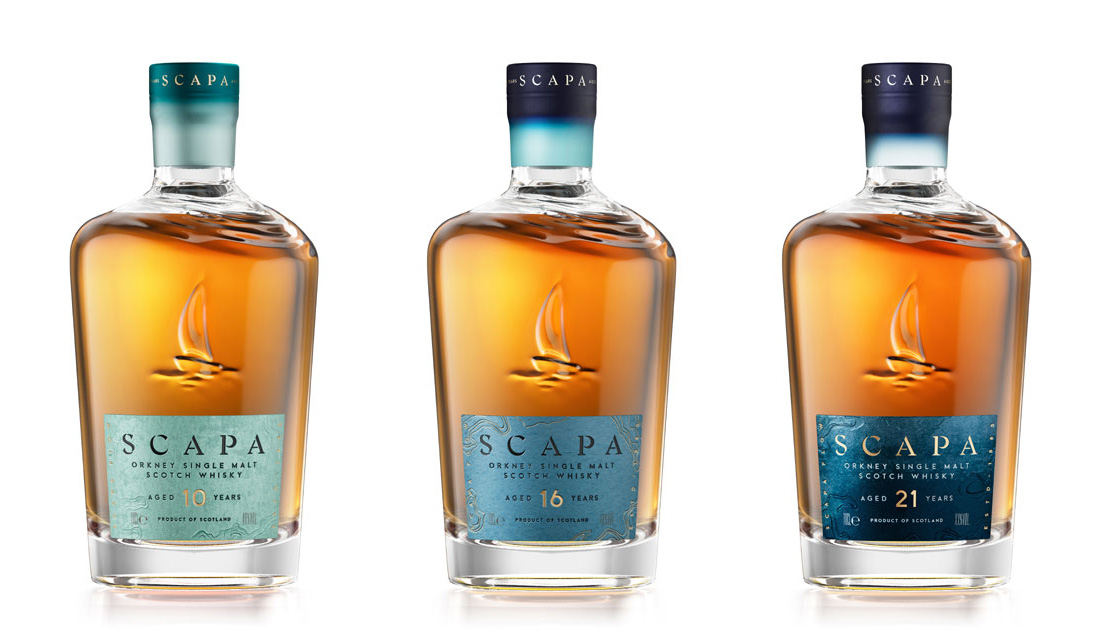 スキャパ蒸溜所が、新しいシグネチャー・シングルモルトレンジを発表