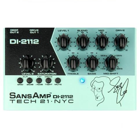 sansamp TECH 21 YYZ SHAPE-SHIFTER ゲディ リー 試奏音源】ゲディリー