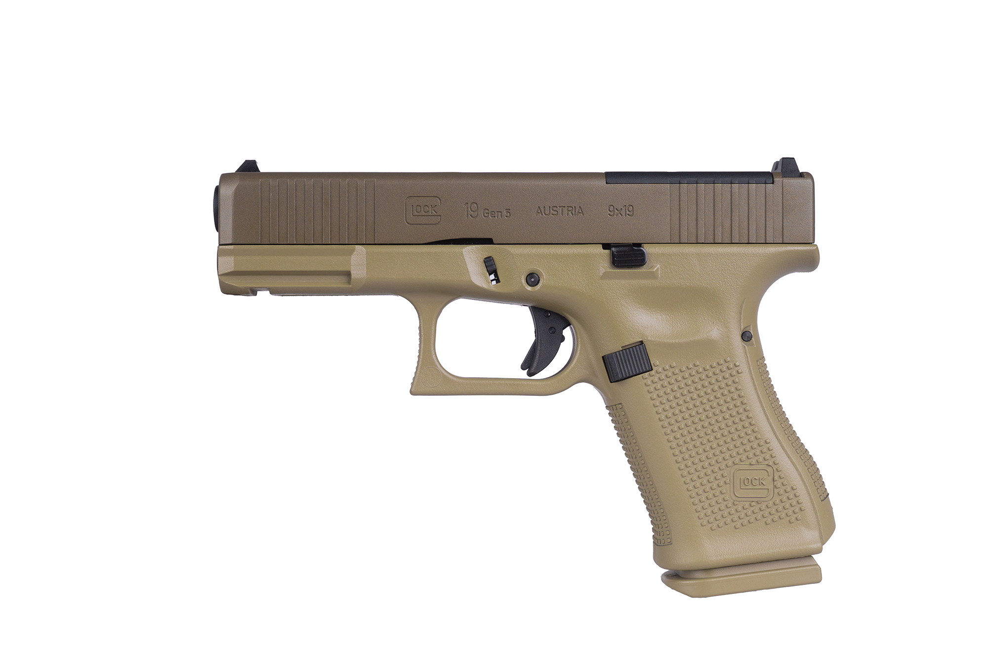 G19Gen5用MOS 美品 Glock 17 Gen5 MOS w FS 9mm FXDSGHT 3 Mags GLOCK