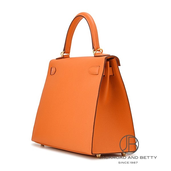 ㊼美品 HERMES エルメス オレンジ 空箱 ケリー28用 HERMES ケリー28