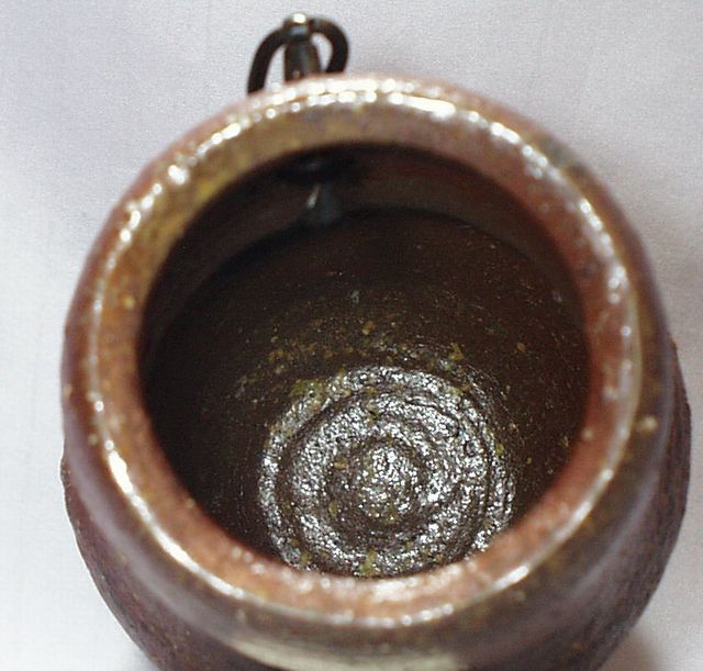 森陶岳 作 備前掛花生 商品詳細｜ギャラリービーンズWEBSHOP｜薩摩焼