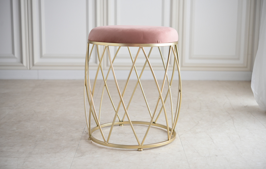 値下げしました！ 上品なロココ調タッセルスツールファブリック