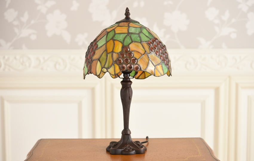 ふくろうイタリア製 ナイトテーブル ランプ台 花台 象嵌 美品 ふくろう