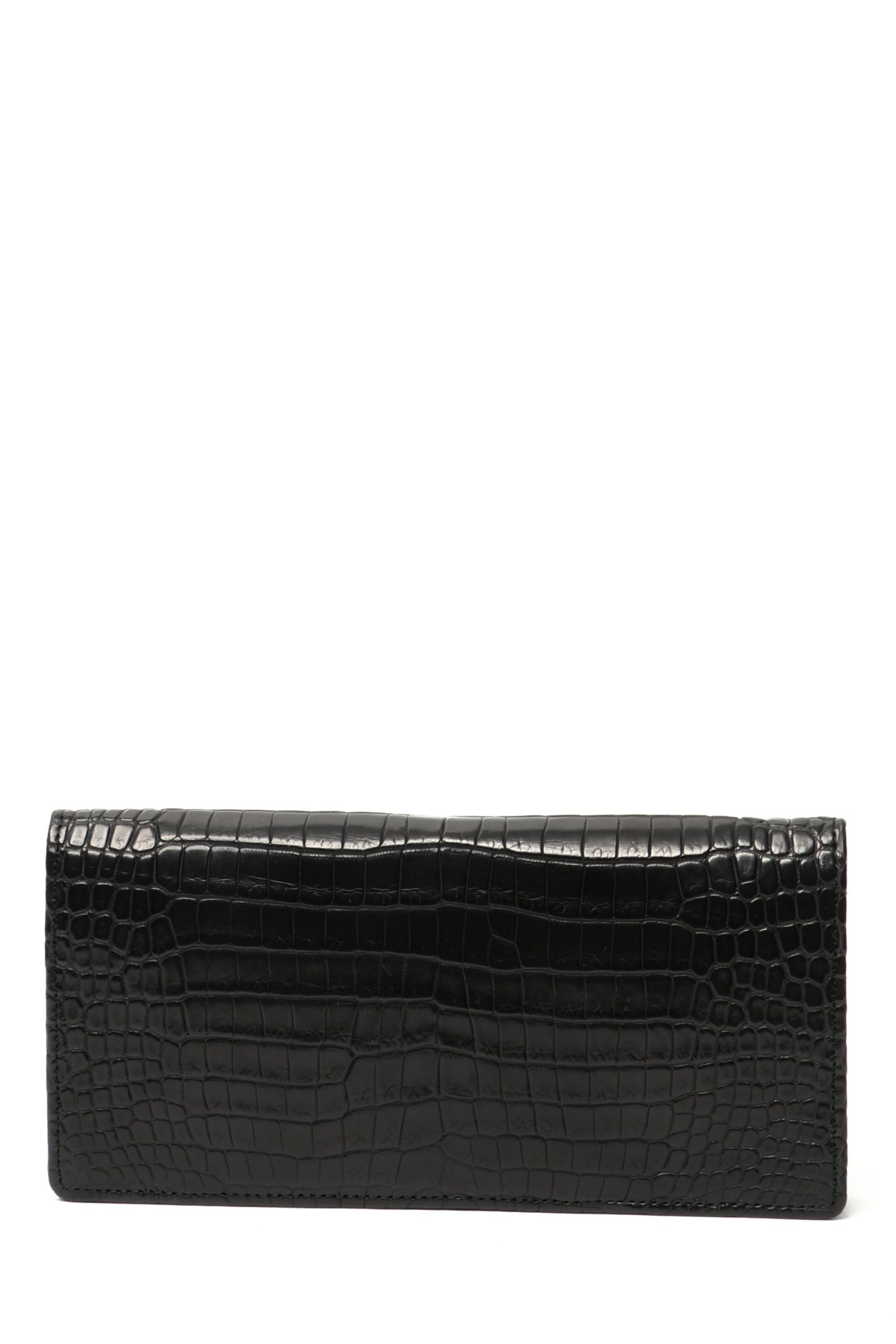 ZAO - 【最高級】 マットスモールクロコ (ポロサス) 薄マチ ロング