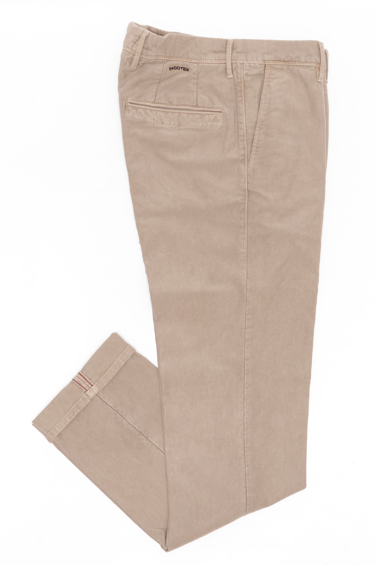 INCOTEX - INCOTEX SLACKS (100型) SLIM FIT ガーメントダイコットン