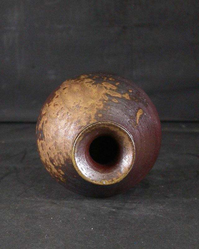 備前焼 登窯 備前焼中堅作家 武用 君彦 共箱付黄ゴマ徳利3 備前焼卸