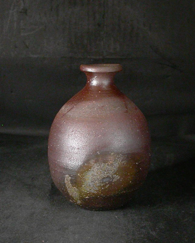 希少 前嶋五一郎 作 備前焼 水指 共箱付 珍品 希少 前嶋五一郎 作