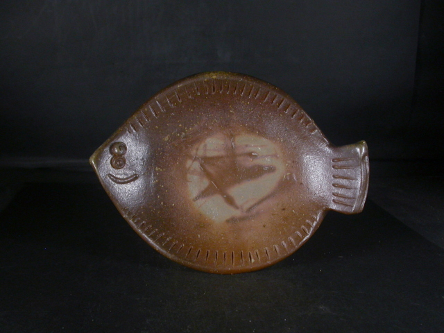 備前焼 穴窯 備前焼異色作家 吉岡 勝巳 最新作20センチ緋襷・黄ゴマ