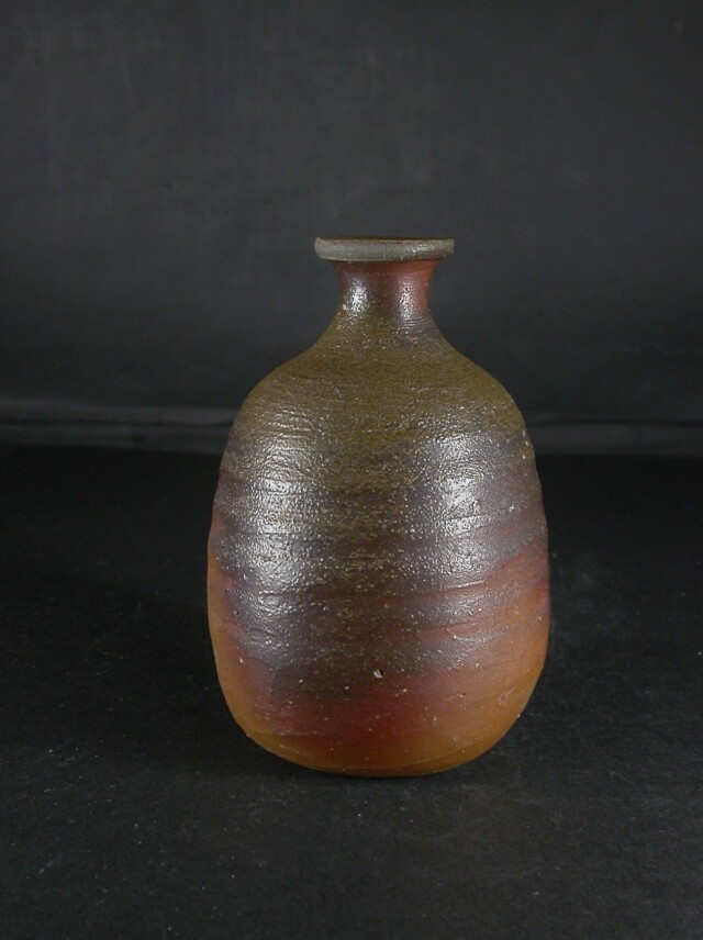 備前焼⑬ 掛花入れ ゴマ 丁斎 【22】 備前焼⑬ 掛花入れ ゴマ 丁斎