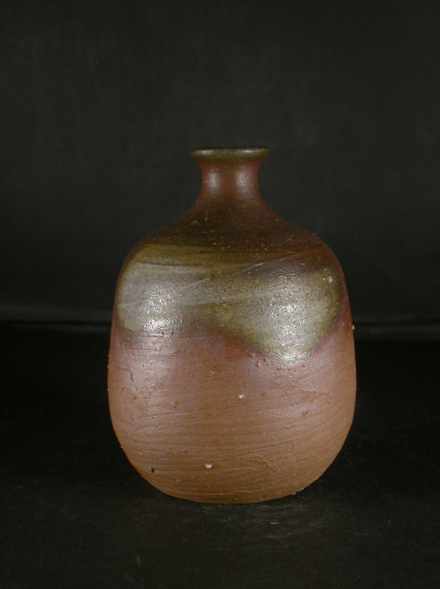 花入14】備前10 山本雄一高さ25.5㎝