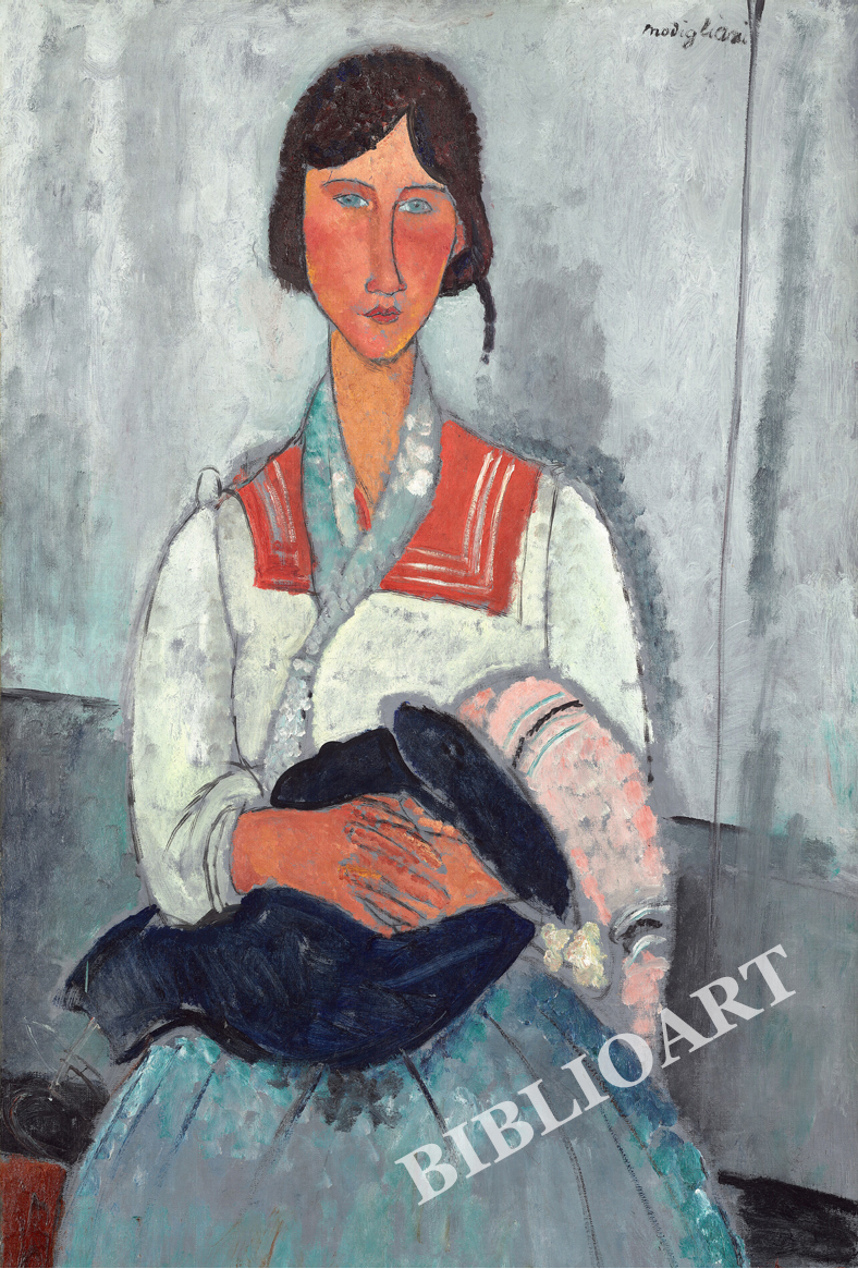 ビブリオポリ-モジリアーニ-ポストカードセット1