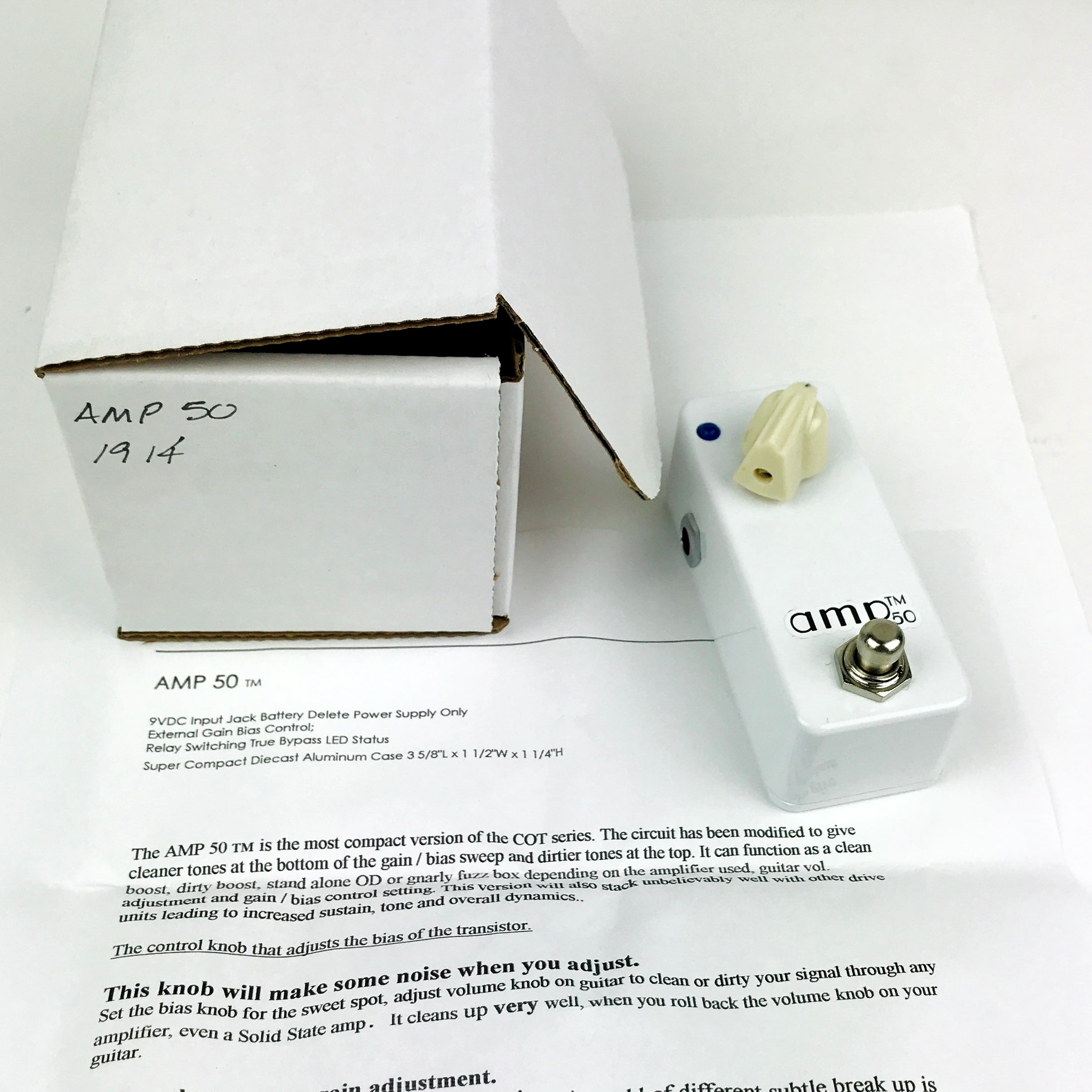 Lovepedal AMP 50, brand new old stock (N.O.S.) – Big City Music