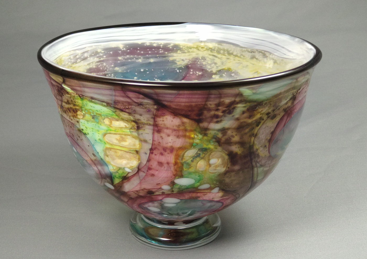 片岡 操 | 美術の森 片岡操作 ガラス 鉢 ボウル 茶碗 硝子 C954