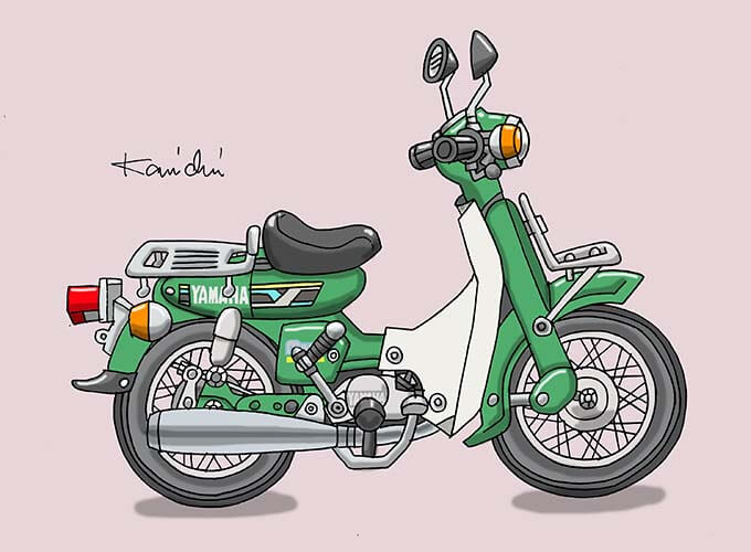 レトロバイク・グラフティ第72回YAMAHA MATE（ヤマハ メイト）1965年