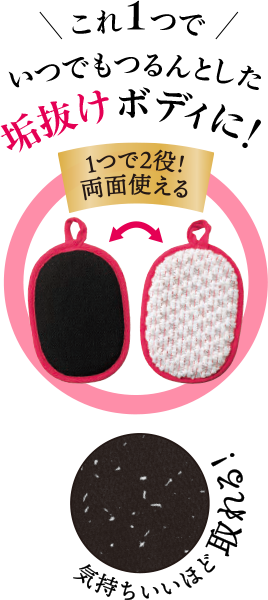 あかすり屋 あかとりパフ| Bison(バイソン)