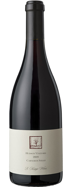 B. Kosuge Wines - 2009 Hudson Vineyard Syrah