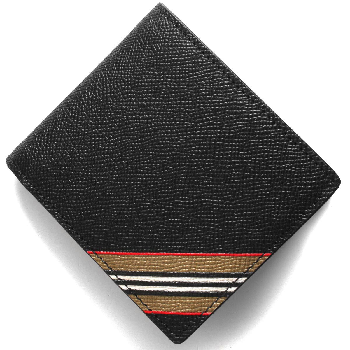 BURBERRY ストライプ 二つ折り財布