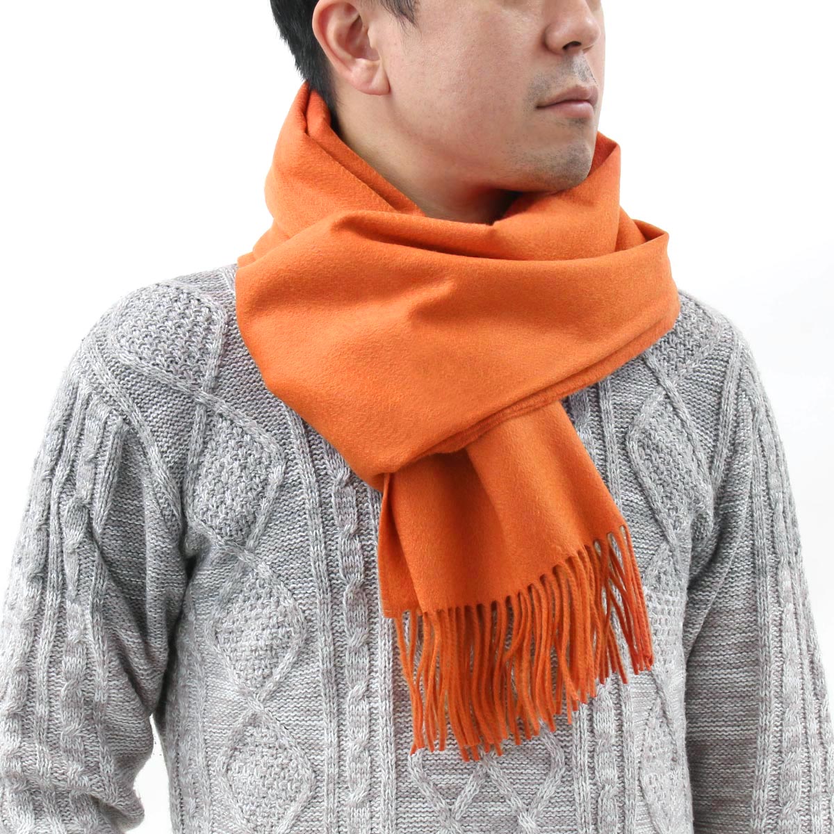 ジョンストンズ ストール/マフラー メンズ レディース WA56 大判